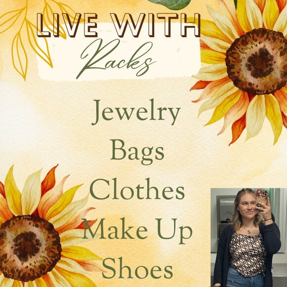 LIVE WITH RACKS!!!!!! 🦞🌻 - Picture 1 of 1